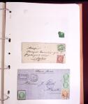 1800-1980, Lot très hétéroclite de lettres montrant