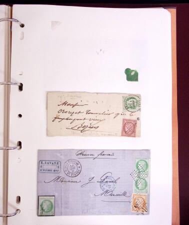 1800-1980, Lot très hétéroclite de lettres montrant