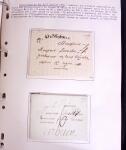 1618-1980, Lot d'histoire postale en 4 classeurs, surtout