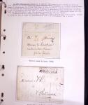 1618-1980, Lot d'histoire postale en 4 classeurs, surtout