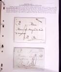 1618-1980, Lot d'histoire postale en 4 classeurs, surtout