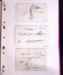 1618-1980, Lot d'histoire postale en 4 classeurs, surtout