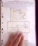 1618-1980, Lot d'histoire postale en 4 classeurs, surtout