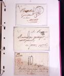1618-1980, Lot d'histoire postale en 4 classeurs, surtout