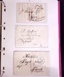1618-1980, Lot d'histoire postale en 4 classeurs, surtout