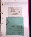 1618-1980, Lot d'histoire postale en 4 classeurs, surtout