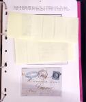 1618-1980, Lot d'histoire postale en 4 classeurs, surtout