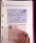 1618-1980, Lot d'histoire postale en 4 classeurs, surtout