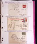 1618-1980, Lot d'histoire postale en 4 classeurs, surtout