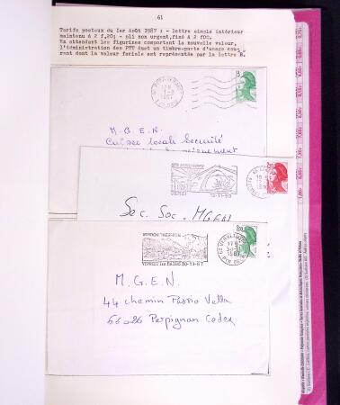 1618-1980, Lot d'histoire postale en 4 classeurs, surtout