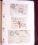 1618-1980, Lot d'histoire postale en 4 classeurs, surtout