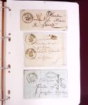 1618-1980, Lot d'histoire postale en 4 classeurs, surtout