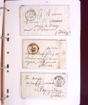 1618-1980, Lot d'histoire postale en 4 classeurs, surtout