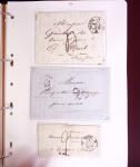 1618-1980, Lot d'histoire postale en 4 classeurs, surtout