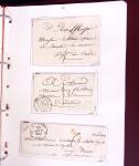 1618-1980, Lot d'histoire postale en 4 classeurs, surtout