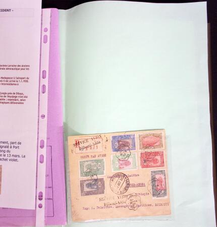 1930-80 POSTE AERIENNE: Lot de 93 lettres de la poste
