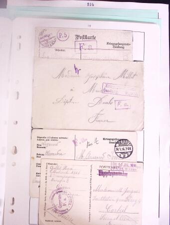 1914-80, FRANCHISE MILITAIRE: Lot de plus de 1'000