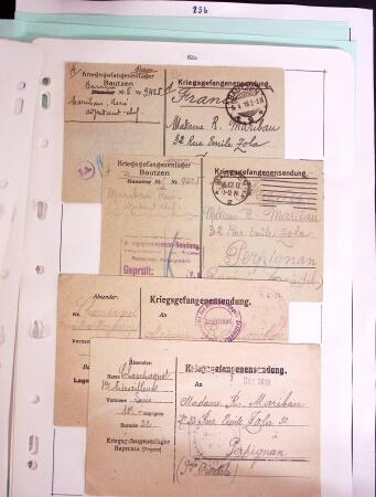 1914-80, FRANCHISE MILITAIRE: Lot de plus de 1'000