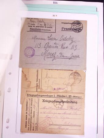 1914-80, FRANCHISE MILITAIRE: Lot de plus de 1'000
