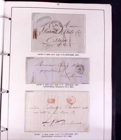 1699-1900, Histoire postale des Pyrénées-Orientales, 