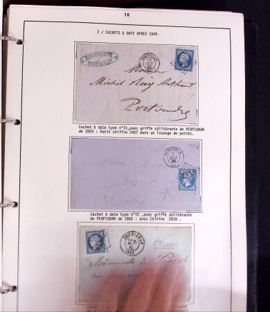 1699-1900, Histoire postale des Pyrénées-Orientales, 