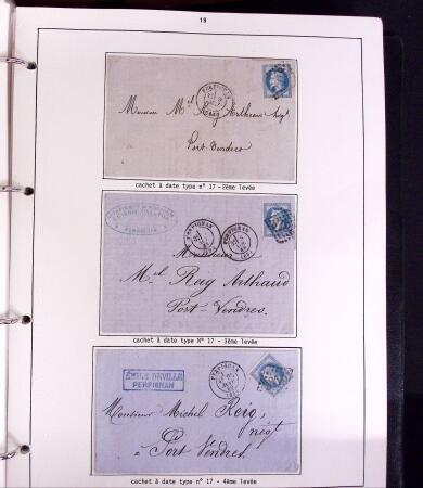 1699-1900, Histoire postale des Pyrénées-Orientales, 