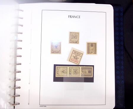 1900-1980 Collection de France en albums et composé