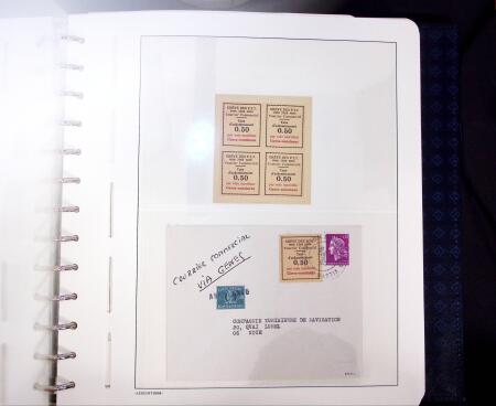 1900-1980 Collection de France en albums et composé