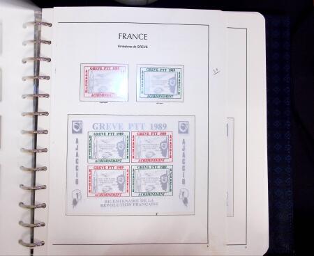 1900-1980 Collection de France en albums et composé