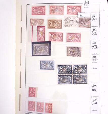 1900-1980 Collection de France en albums et composé