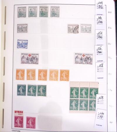 1900-1980 Collection de France en albums et composé