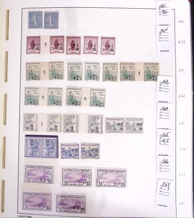 1900-1980 Collection de France en albums et composé