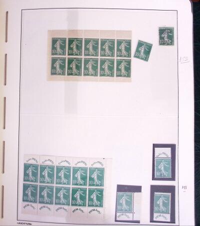 1900-1980 Collection de France en albums et composé