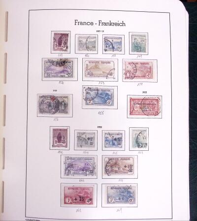 1900-1980 Collection de France en albums et composé