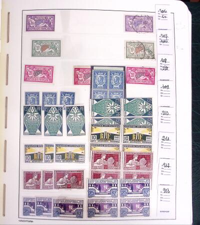 1900-1980 Collection de France en albums et composé
