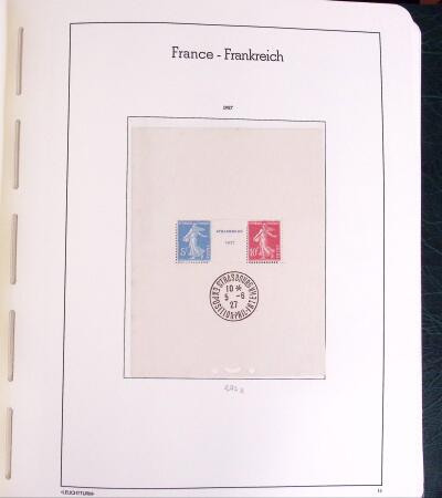 1900-1980 Collection de France en albums et composé