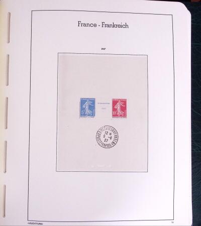 1900-1980 Collection de France en albums et composé