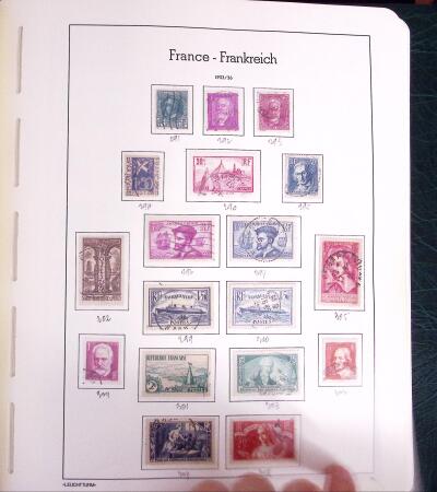 1900-1980 Collection de France en albums et composé