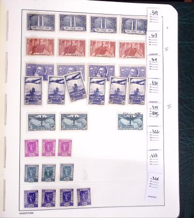 1900-1980 Collection de France en albums et composé