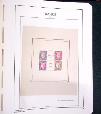 1900-1980 Collection de France en albums et composé