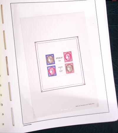 1900-1980 Collection de France en albums et composé