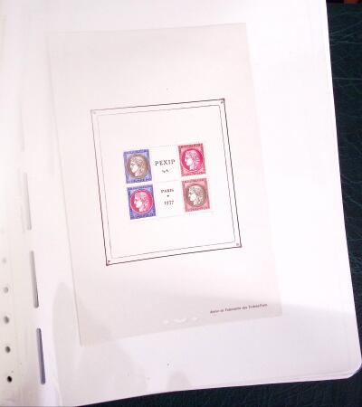 1900-1980 Collection de France en albums et composé