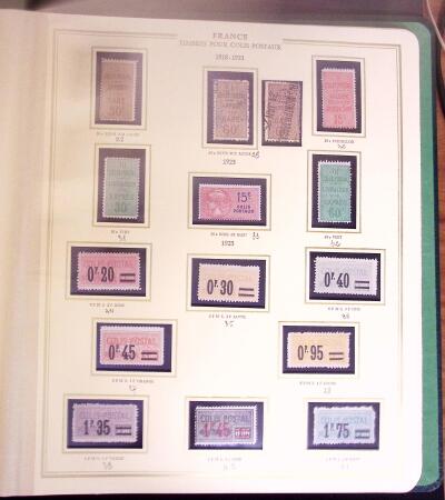 1900-1980 Collection de France en albums et composé