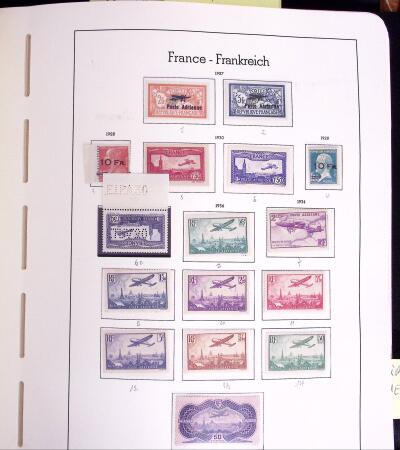 1900-1980 Collection de France en albums et composé