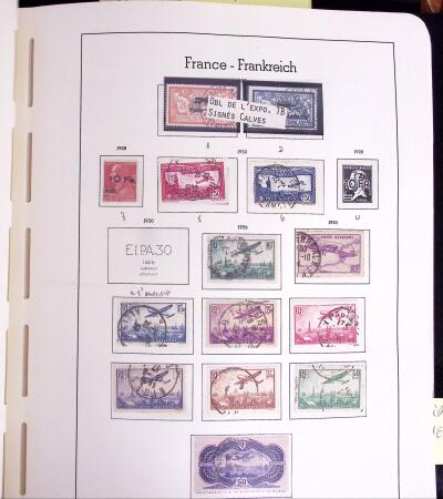 1900-1980 Collection de France en albums et composé
