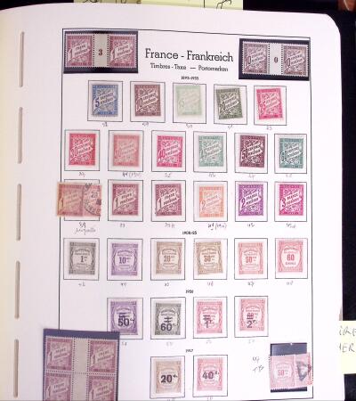 1900-1980 Collection de France en albums et composé