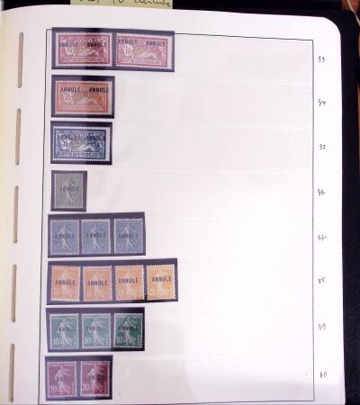 1900-1980 Collection de France en albums et composé