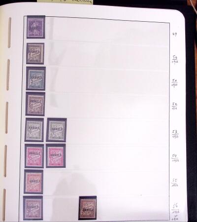 1900-1980 Collection de France en albums et composé