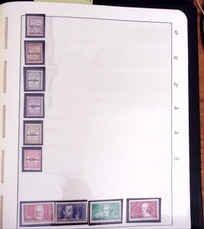 1900-1980 Collection de France en albums et composé