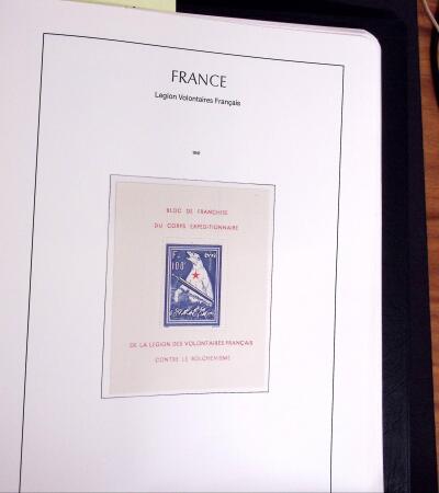 1900-1980 Collection de France en albums et composé